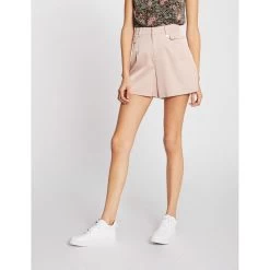 Meilleures ventes 1 MORGAN Short Droit Fluide Taille Haute | Short 3 SUISSES