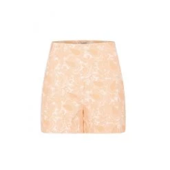 MORGAN Short Droit Imprimé Cachemire | 3 SUISSES -Chic Femme Soldes short droit imprime cachemire orange 3408112 6474864 64 1140x1140