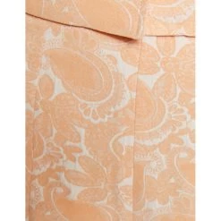 MORGAN Short Droit Imprimé Cachemire | 3 SUISSES -Chic Femme Soldes short droit imprime cachemire orange 3408112 6474868 68 1140x1140