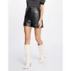 MORGAN Short Droit Simili Cuir | 3 SUISSES 1 MORGAN Short Droit Simili Cuir | 3 SUISSES -Chic Femme Soldes short droit simili cuir noir 3508018 6984050 50 1140x1140