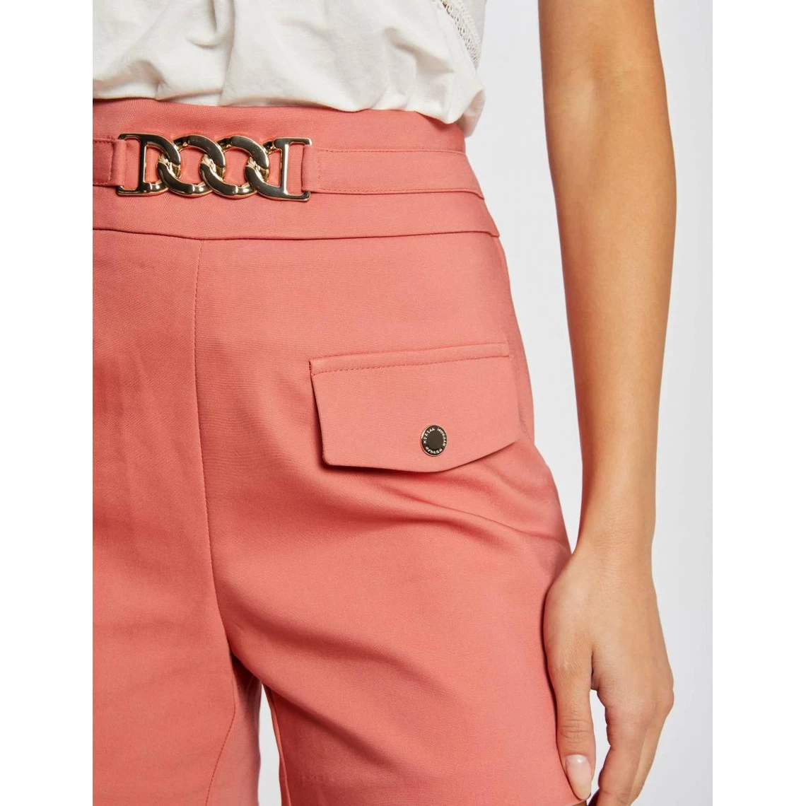 MORGAN Short Droit Taille Haute Avec Ornement | 3 SUISSES 6 MORGAN Short Droit Taille Haute Avec Ornement | 3 SUISSES – Image 4