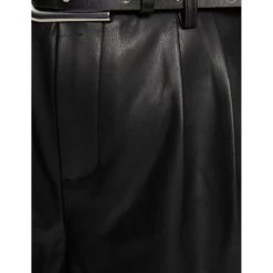 MORGAN Short Droit Taille Haute Ceinturé | 3 SUISSES 11 MORGAN Short Droit Taille Haute Ceinturé | 3 SUISSES -Chic Femme Soldes short droit taille haute ceinture noir 3391798 6371218 18 1140x1140