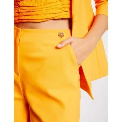 MORGAN Short Droit Taille Haute | 3 SUISSES 10 MORGAN Short Droit Taille Haute | 3 SUISSES -Chic Femme Soldes short droit taille haute orange 3408130 6474948 48 1140x1140