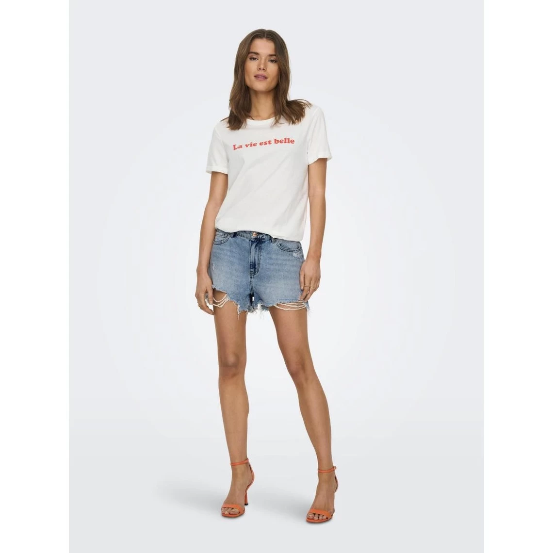 ONLY Short En Denim Bleu | 3 SUISSES 4 ONLY Short En Denim Bleu | 3 SUISSES – Image 2