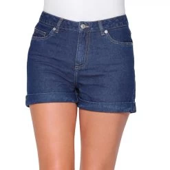 Short En Jean Ă Revers Ella | Short 3 SUISSES