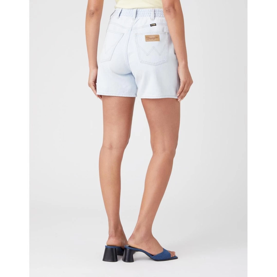 Wrangler Short En Coton Blanc Pour Femme | 3 SUISSES 5 Wrangler Short En Coton Blanc Pour Femme | 3 SUISSES – Image 3