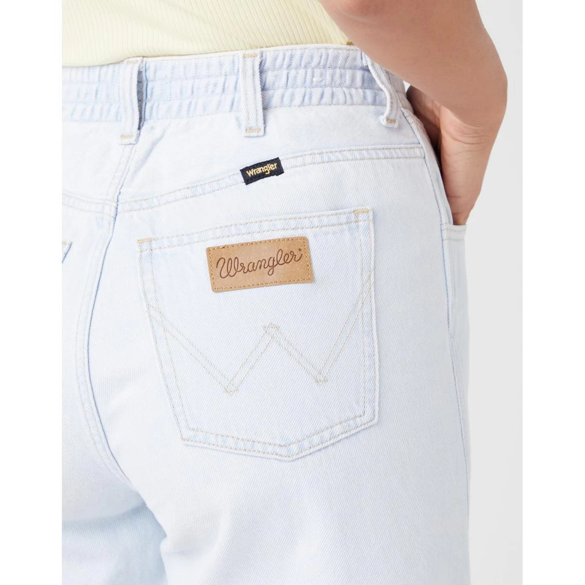 Wrangler Short En Coton Blanc Pour Femme | 3 SUISSES 7 Wrangler Short En Coton Blanc Pour Femme | 3 SUISSES – Image 5