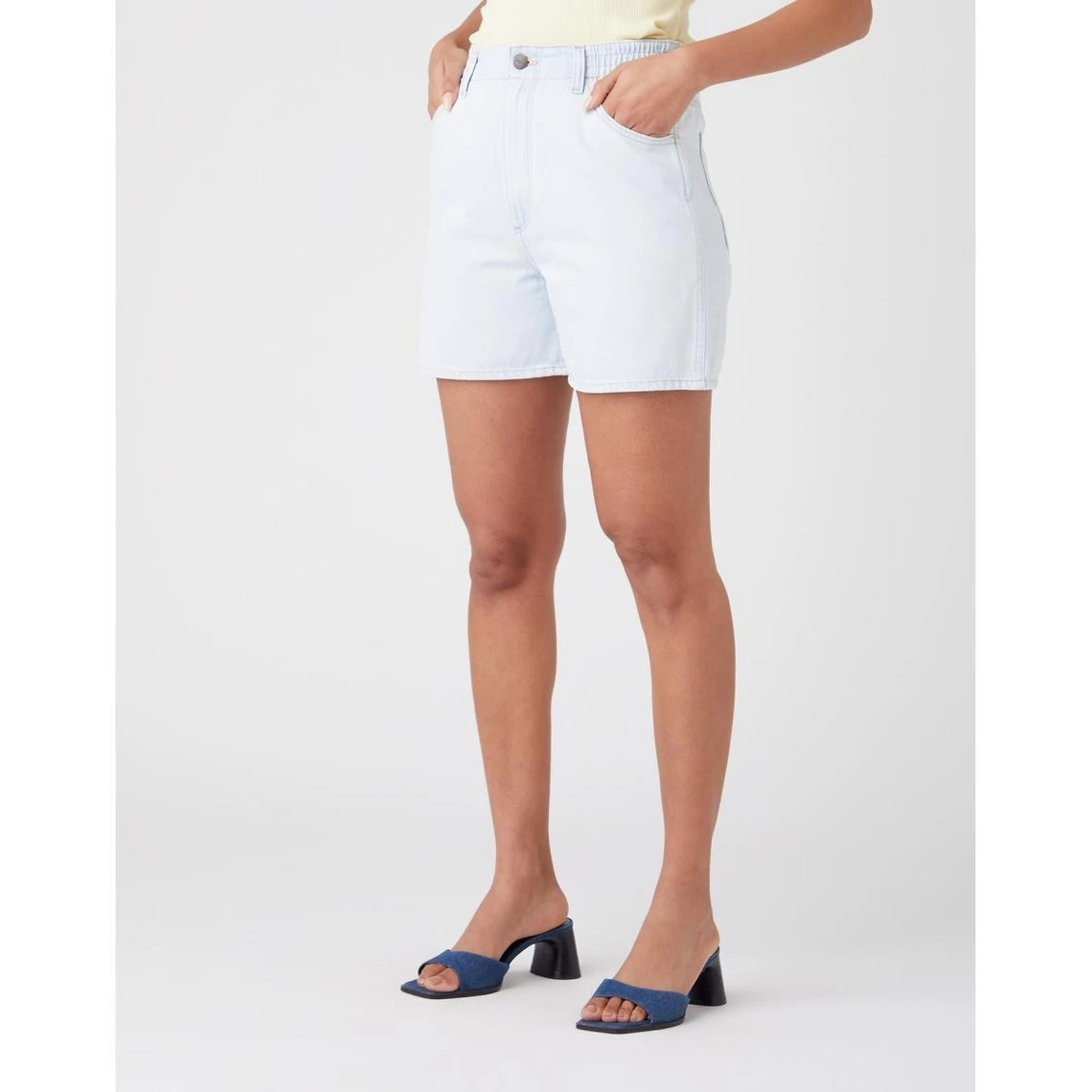 Wrangler Short En Coton Blanc Pour Femme | 3 SUISSES 3 Wrangler Short En Coton Blanc Pour Femme | 3 SUISSES