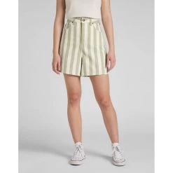 Lee Short Femme à Rayures En Coton | 3 SUISSES