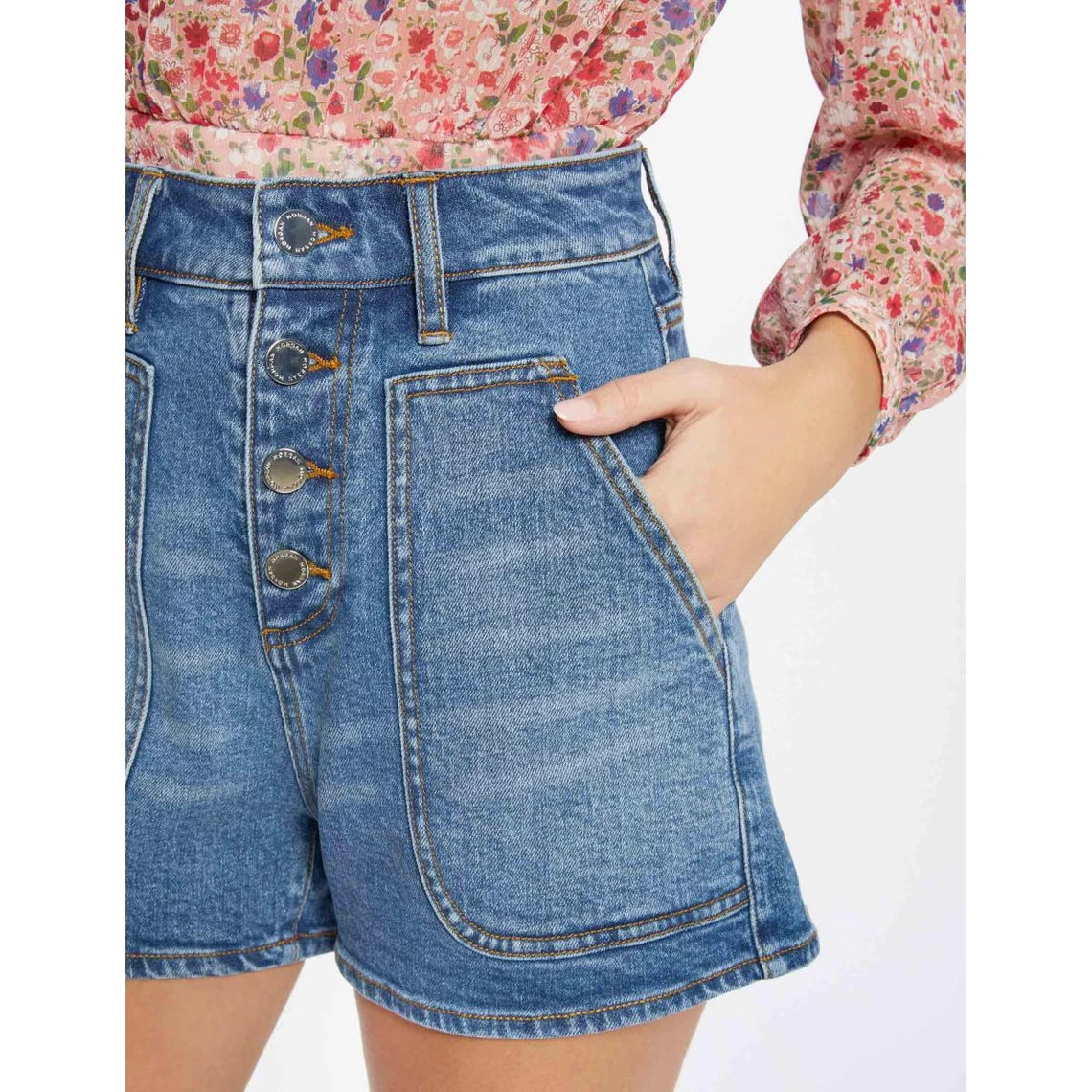 MORGAN Short Mom Taille Haute En Jean | 3 SUISSES 6 MORGAN Short Mom Taille Haute En Jean | 3 SUISSES – Image 4