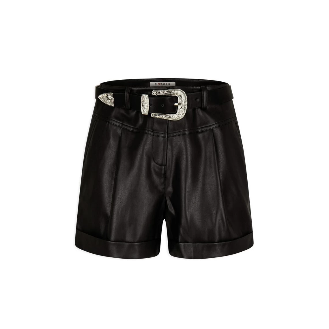 MORGAN Short Paperbag Ceinturé Simili Cuir | 3 SUISSES 5 MORGAN Short Paperbag Ceinturé Simili Cuir | 3 SUISSES – Image 3