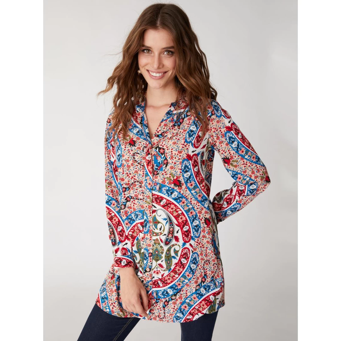 Tunique Imprimée | Manches Longues, Tunique 3 SUISSES 3 Tunique Imprimée | Manches Longues, Tunique 3 SUISSES