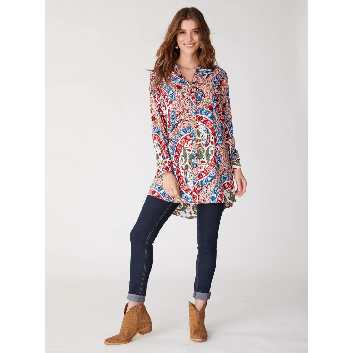 Tunique Imprimée | Manches Longues, Tunique 3 SUISSES 5 Tunique Imprimée | Manches Longues, Tunique 3 SUISSES – Image 3
