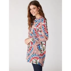 Tunique Imprimée | Manches Longues, Tunique 3 SUISSES 9 Tunique Imprimée | Manches Longues, Tunique 3 SUISSES -Chic Femme Soldes t shirt tunique imprime manches longues 3213049 4 1140x1140