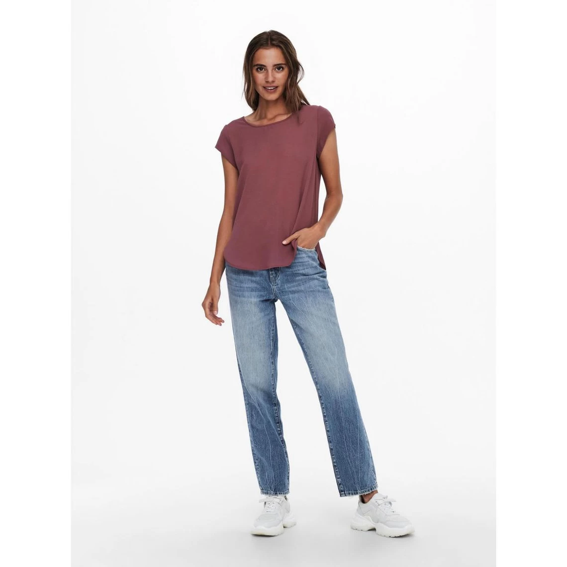 ONLY Top Rouge | 3 SUISSES 3 ONLY Top Rouge | 3 SUISSES