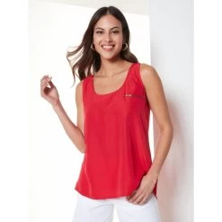 Top Sans Manches Avec Fermeture éclair Sur La Poitrine | 3 SUISSES