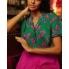LA PETITE ETOILE Top YUNIA Vert/ Fuschia | 3 SUISSES -Chic Femme Soldes top yunia vert fuschia 3440470 1140x1140