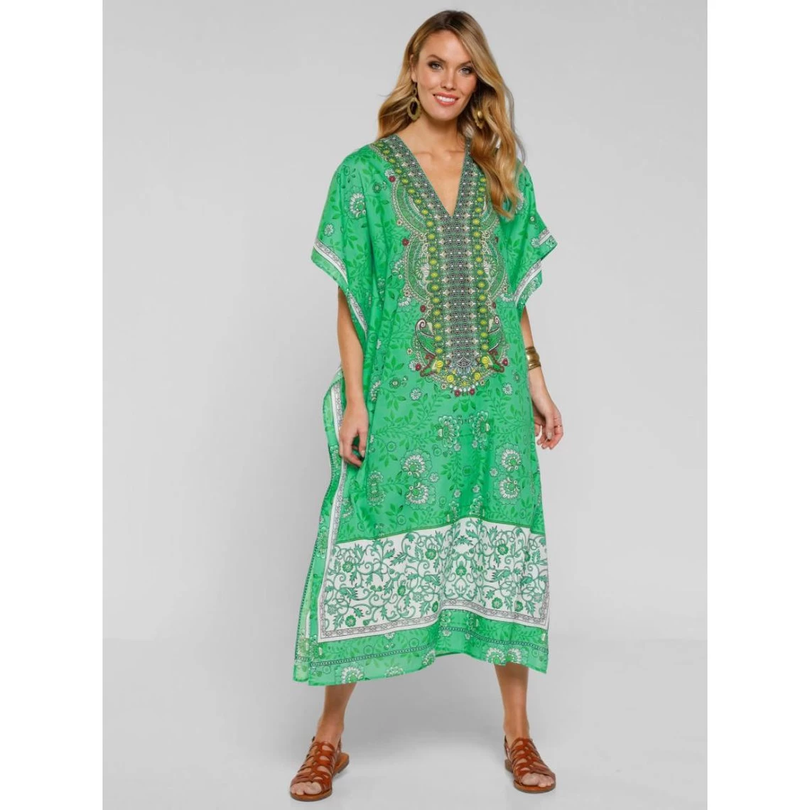 Tunique Caftan, Imprimé Ethnique | 3 SUISSES 4 Tunique Caftan, Imprimé Ethnique | 3 SUISSES – Image 2